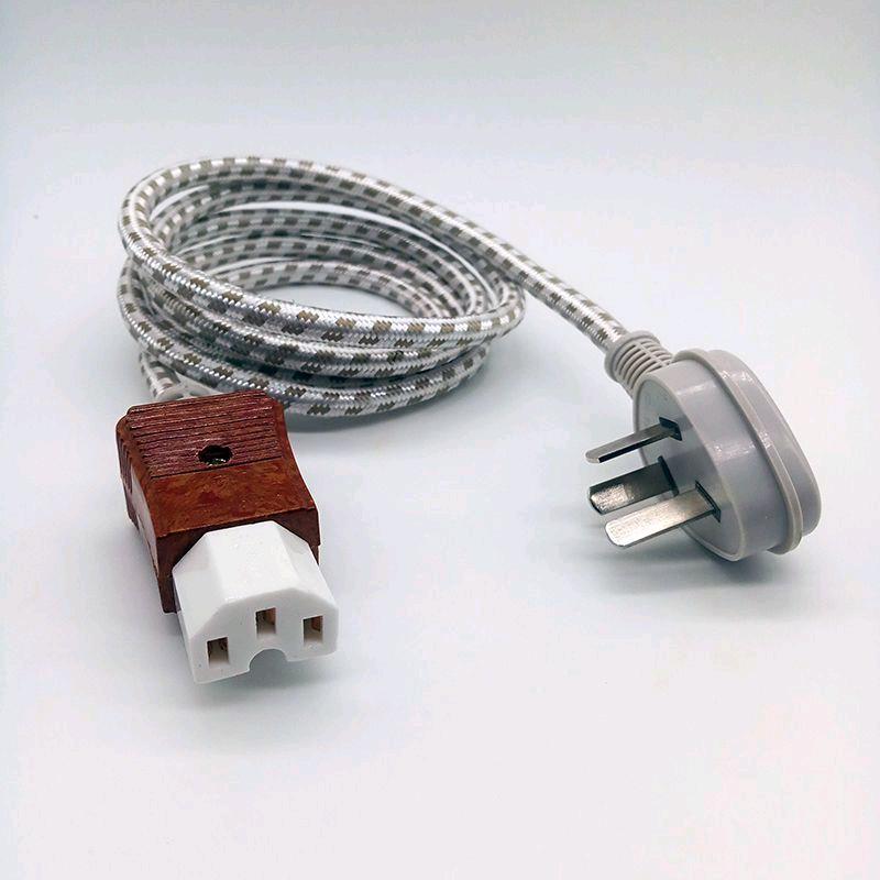 Ceramic head power cord, three hole high-power rice cooker, rice cooker, three eye electric kettle, electric kettle, magnetic head plug wire