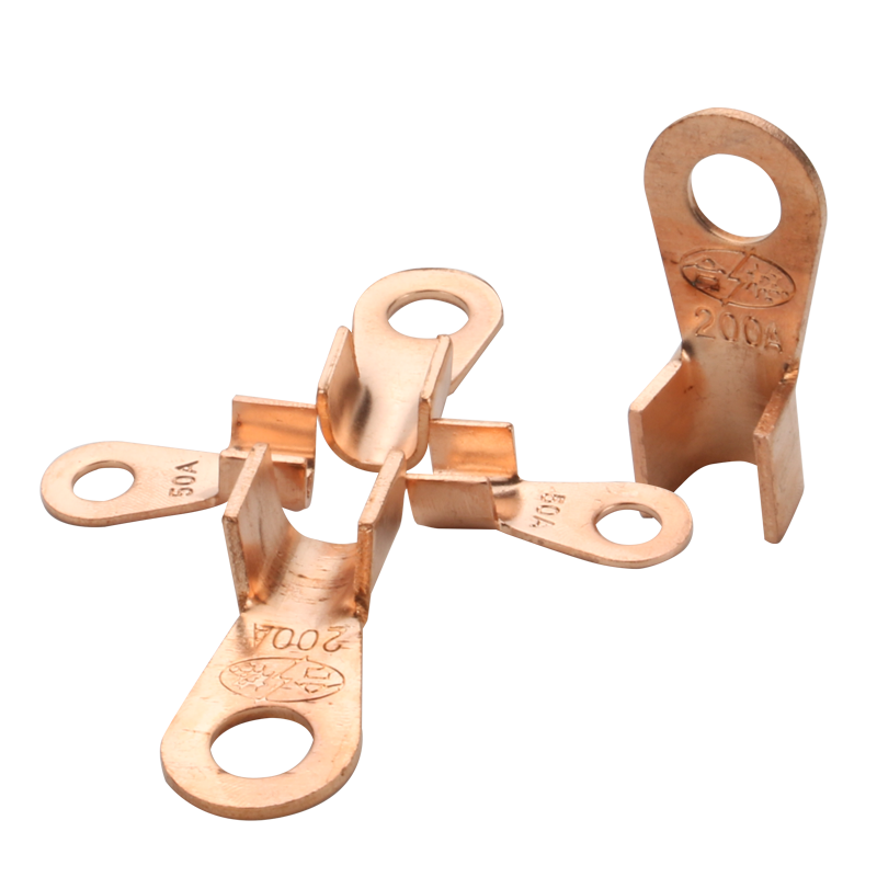 National standard A-level thick copper open nose open terminal wiring terminal
