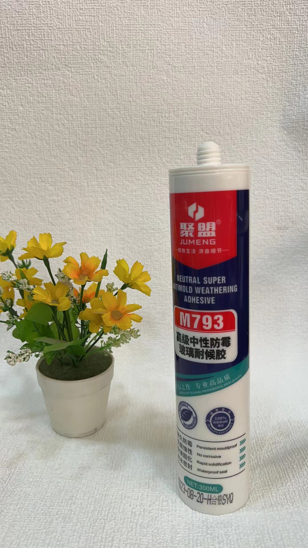 Water based neutral adhesive polymer glass adhesive 793