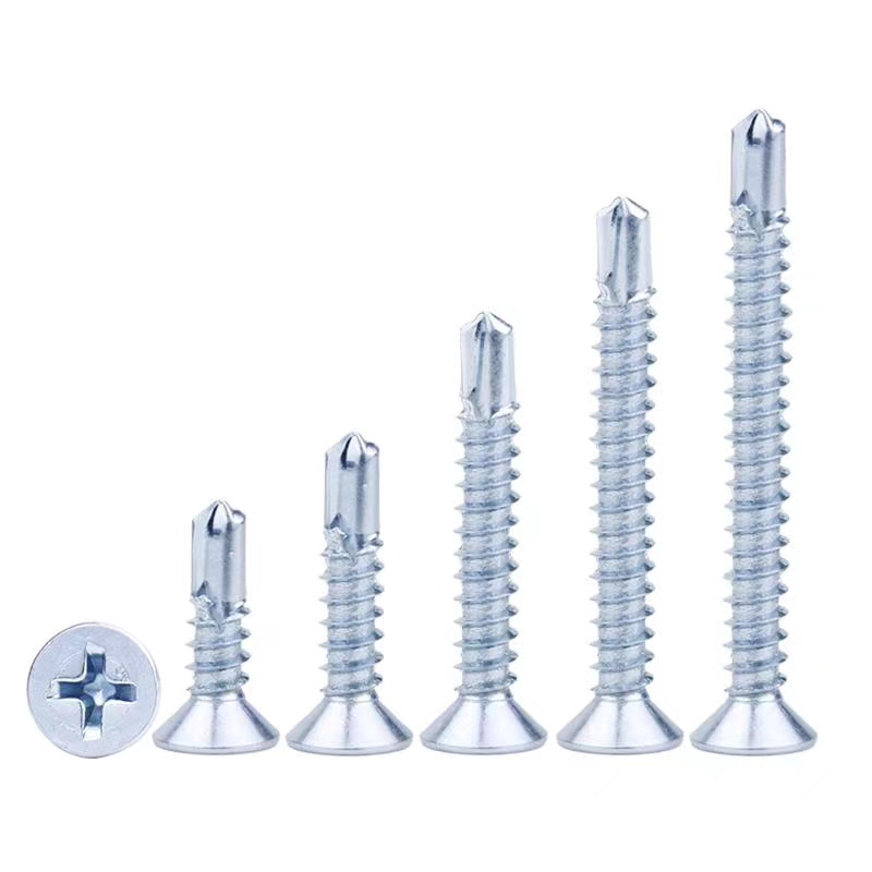 National standard cross shaped flat head drill tail screw, dovetail wire, iron sheet wire (30 boxes per box, 1 jin per piece)