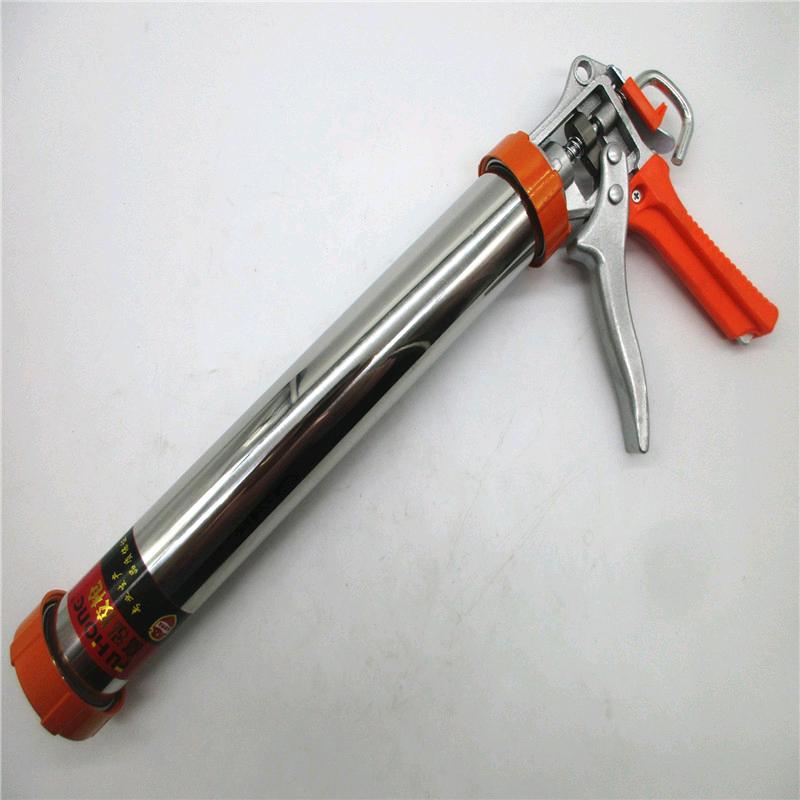 New metal handle assisted structural glue gun, thickened manual pressure glue gun, labor-saving soft glue gun assisted soft packaging glue gun