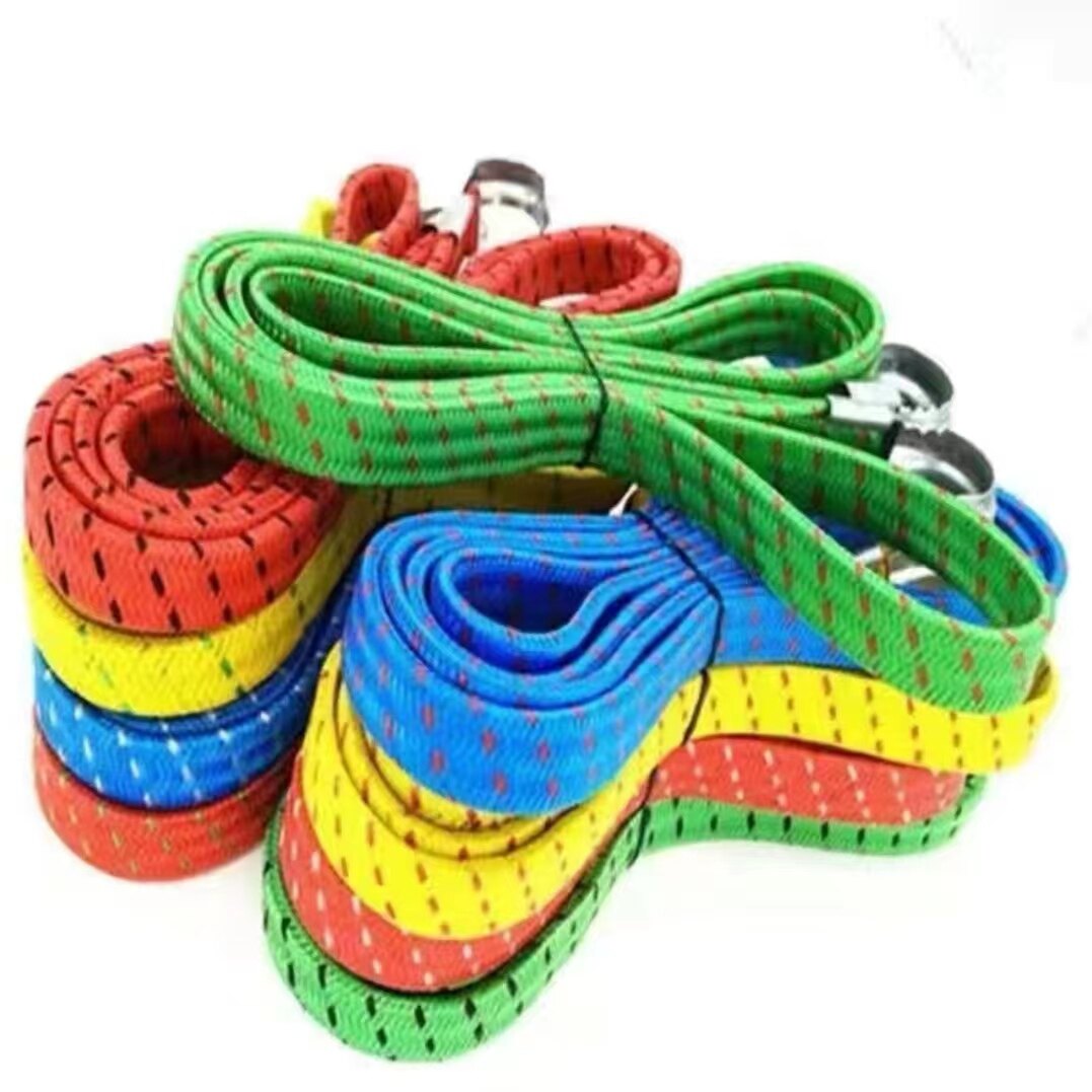 Motorcycle strap, electric bike elastic rope, bicycle cow tendon strap, luggage rubber band rope strap