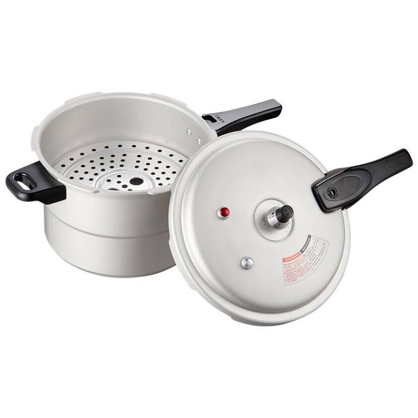 Thickened wife 304 stainless steel pressure cooker, household gas aluminum alloy, commercial pressure cooker, universal induction cooker