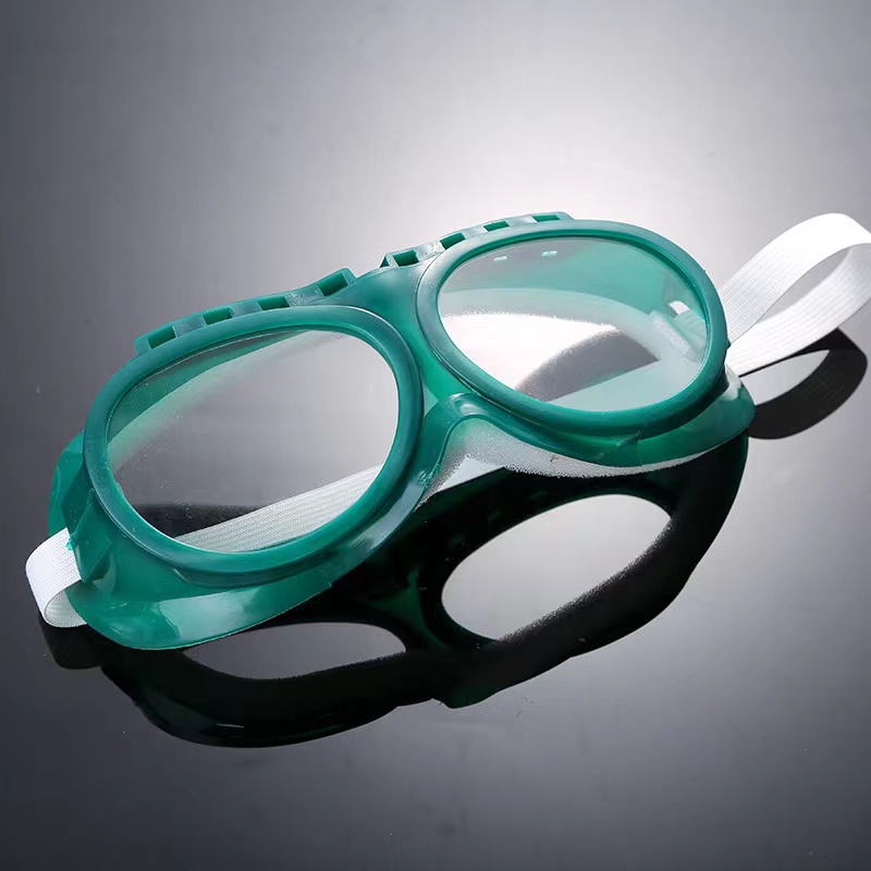 Sponge goggles, glass lenses, 10 pieces/box, motorcycle/bicycle riding goggles, skiing goggles, outdoor off-road sports goggles, windproof and sand protective goggles