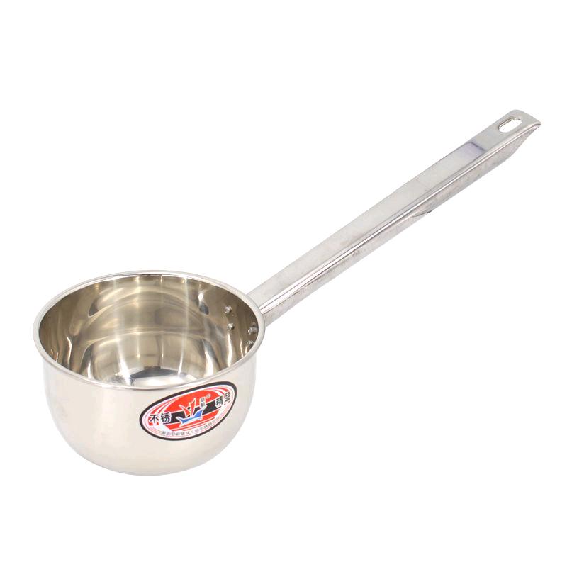 Thickened stainless steel water scoop, extended kitchen water scoop, thickened water scoop, long handle water scoop, water shell