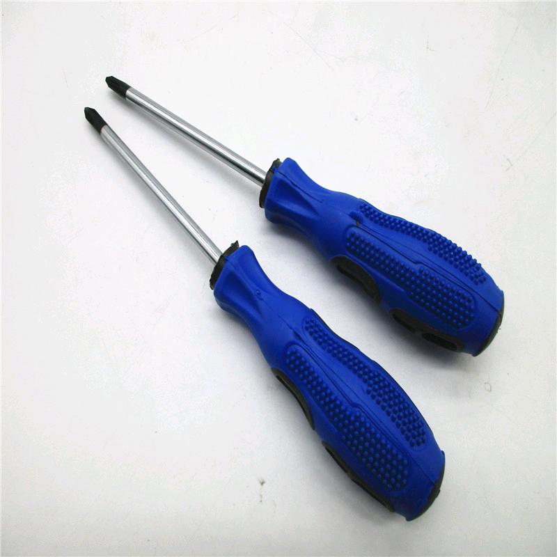 Source manufacturer direct sales strong magnetic 3/4/5/6 inch alloy steel screwdriver cross shaped screwdriver hardware handle screwdriver