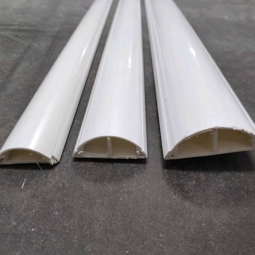 PVC floor trough curved floor trough