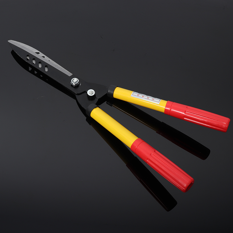Dezhizhu small yellow handle gardening scissors garden flower shears pruning shears lawn specific hedge shears strong pruning branches thick pruning shears