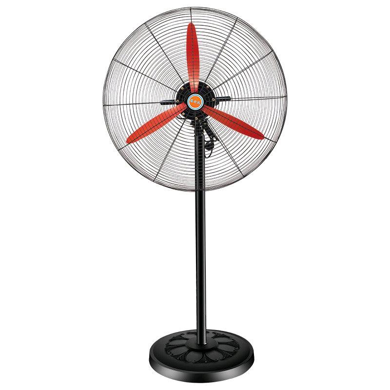 Industrial electric fan, powerful floor standing fan, high-power horn fan, commercial workshop, high wind force wall mounted