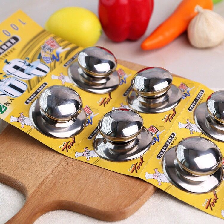 Universal head cap, heat-resistant top cap, pot lid, top bead, stainless steel pot lid handle, pot lid accessories suitable for various pot types