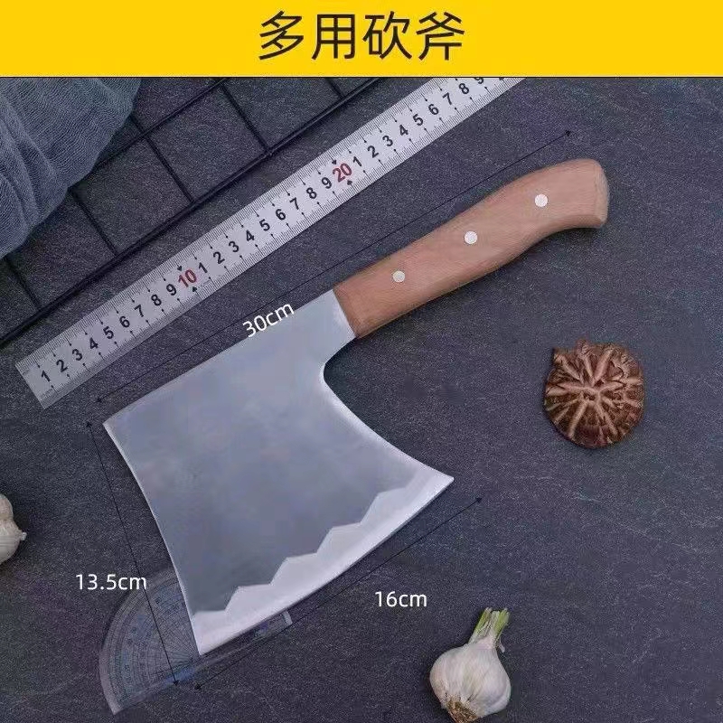 Manganese steel bone cutting axe, forging axe, bone cutting axe, bone cutting axe, bone cutting knife, bone cutting knife, large bone cutting knife