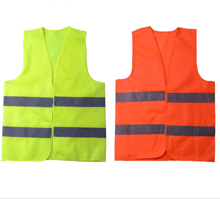 Volunteers can customize logos for various styles of reflective vests and vests in construction projects