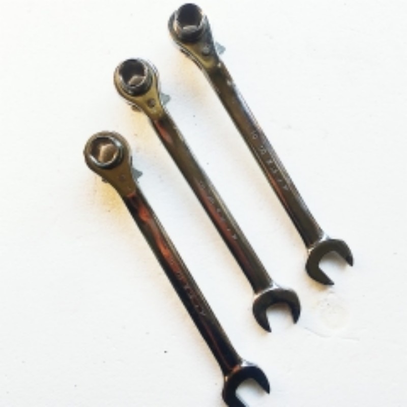 Haomai metric mirror three purpose ratchet wrench socket wrench bi-directional quick release wrench frame worker wrench