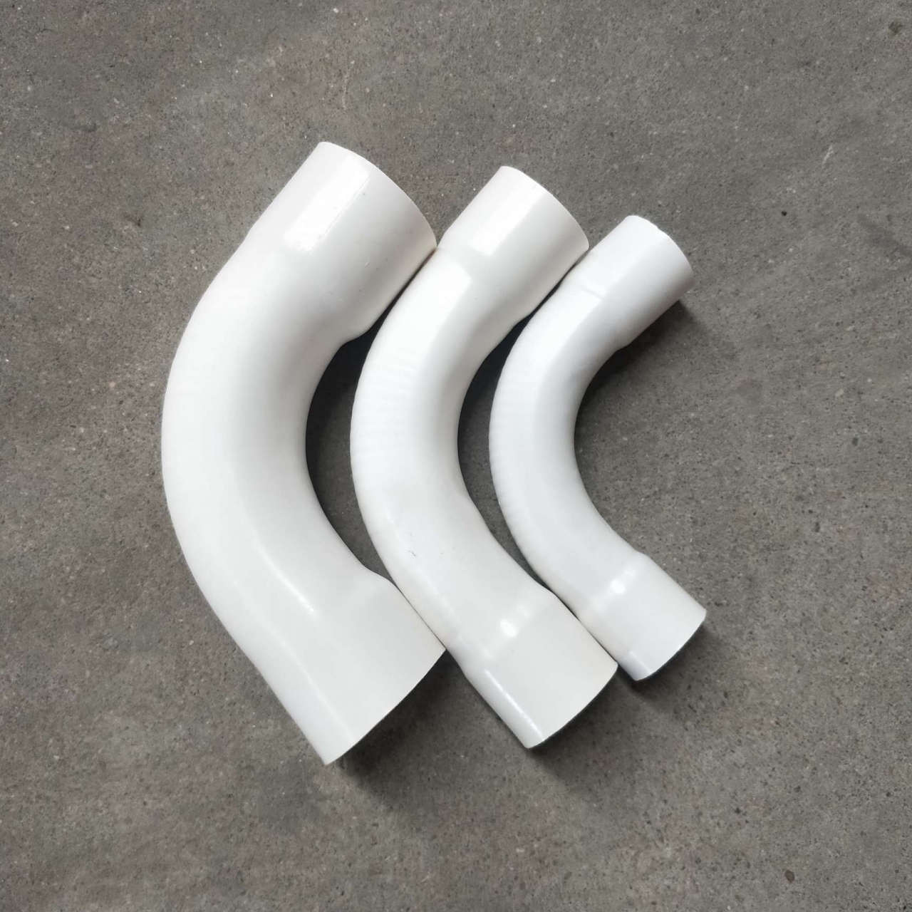 PVC conduit moon bend