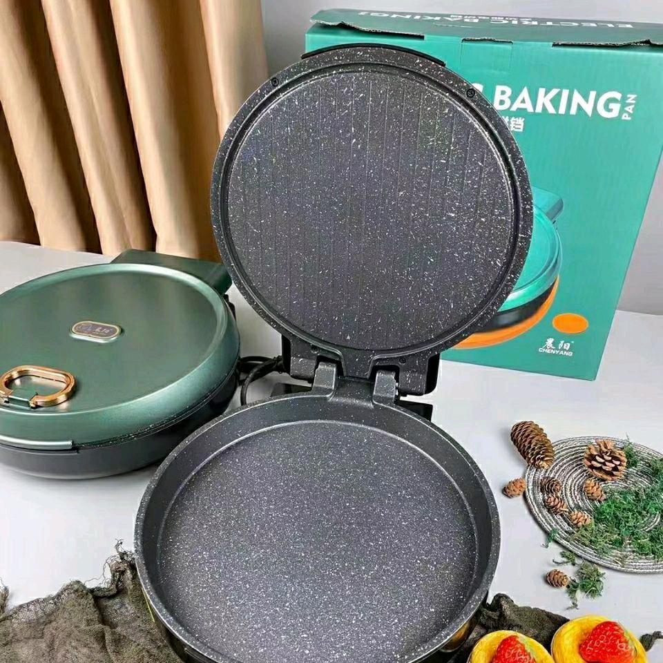 Chenyang Red Double Happiness Multi functional Colorful Double sided Automatic Temperature Control Deepening Pancake Pancake Electric Baking Pan