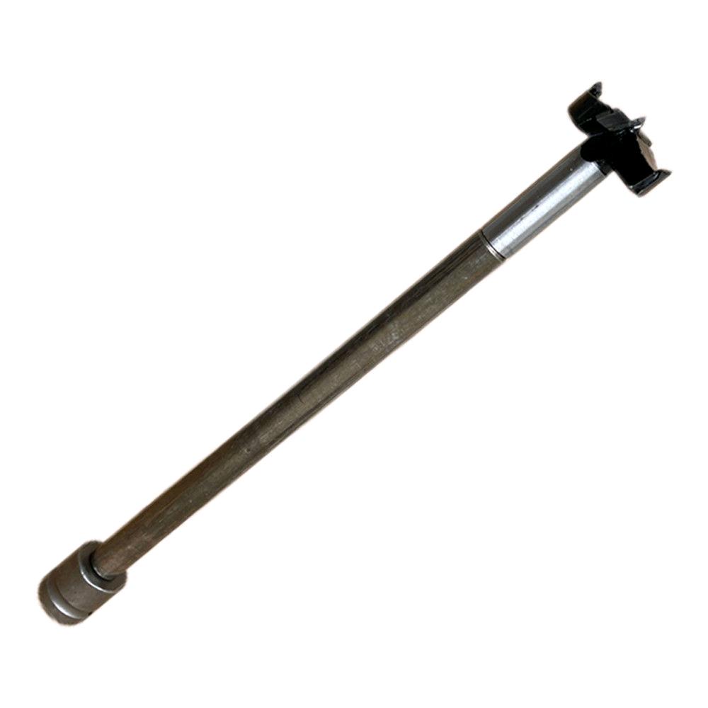 Electric wrench, extended woodworking hole opener, round hole, long inner wire template, wooden board, 25 alloy woodworking drill bit, aerated block