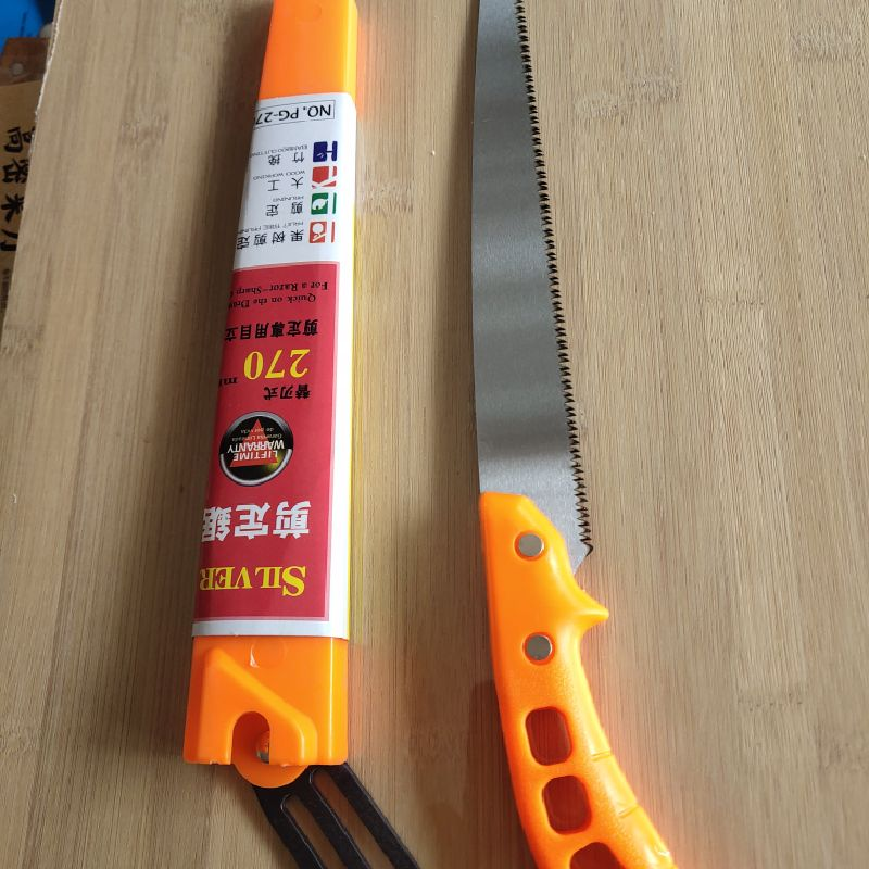 Imported 270 fixed saw garden saw 270 pruning saw trimming small tooth saw woodworking saw manual saw