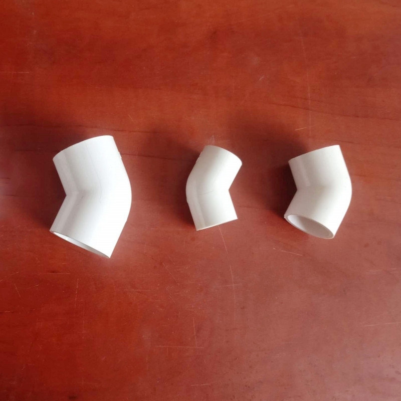 PVC water supply 45 degree elbow PVC water supply small bend