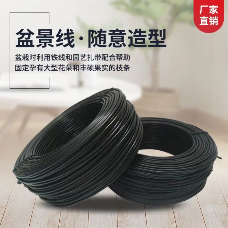 Horticultural cable wrapping, wire binding, iron wire wrapping, plastic wire binding, wire binding, horticultural binding, galvanized iron core binding, photovoltaic binding