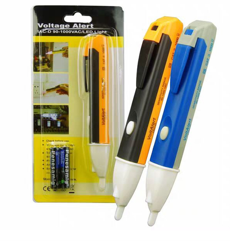 Electrician testing pen for high brightness detection of broken wires, testing of continuity and disconnection, checking of break points, zero wires, live wires, household induction testing pen