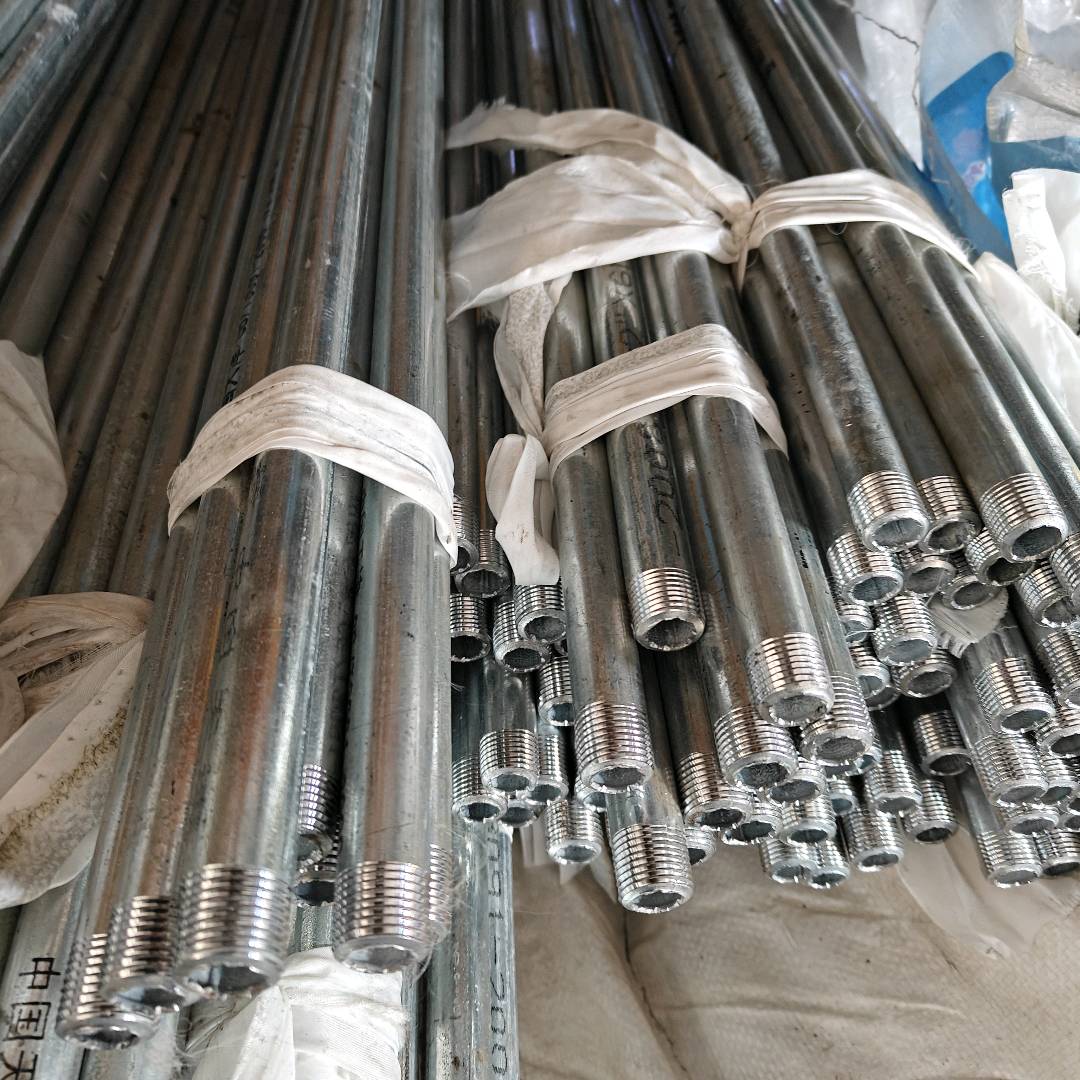 Galvanized iron outer double wire water pipe outer wire rod