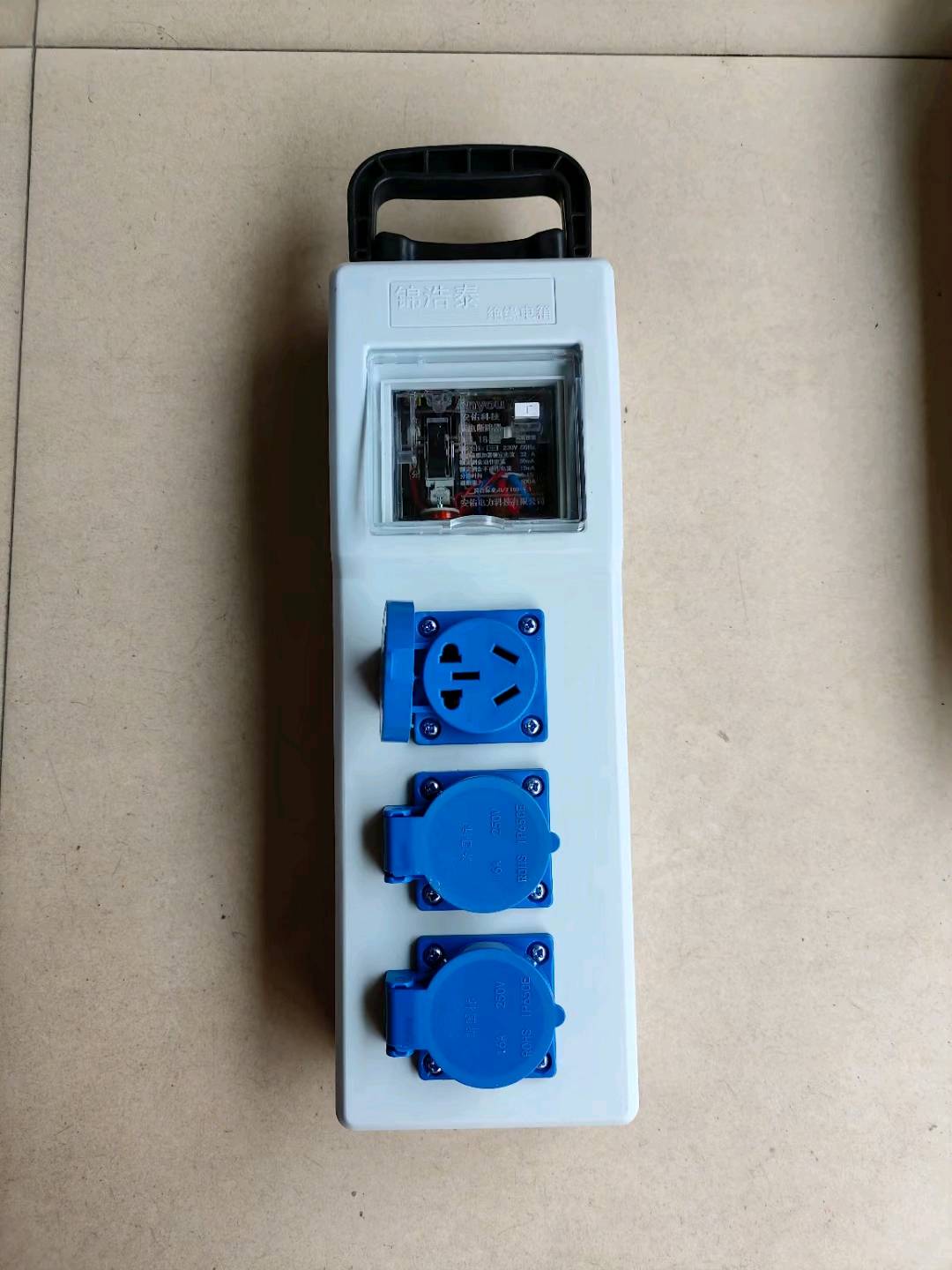 Jinhaotai portable small electrical box with leakage protection socket, leakage protector plug board, temporary distribution box, socket box