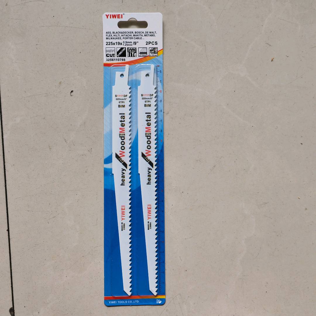 Electric reciprocating saw blade S111DFF saw blade, reciprocating saw blade, saw blade, saw blade