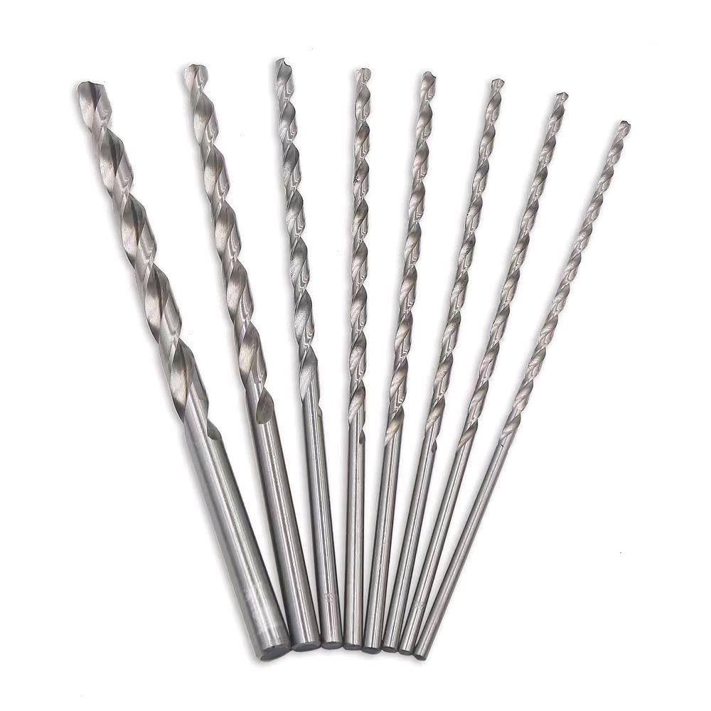 Factory Price Wholesale Extended Fried Dough Twists Drill Iron Drill Thin Stainless Steel Drill Edge Cleaning White Drill High Speed Steel Drill Straight Handle