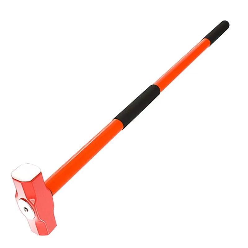 Haomai shock-absorbing hammer for decoration and wall chiseling, octagonal hammer, PPR shock-absorbing handle hammer
