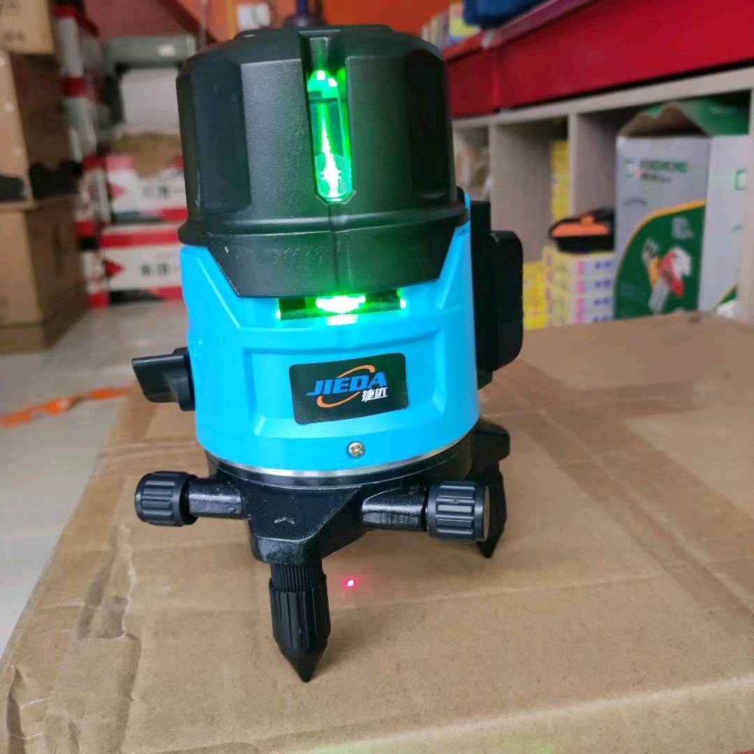 Jetta Ultra Clear Green Light Level, Jetta Green Light Level, Five Line Green Light Strong Light Laser Colorful Blue Light Level