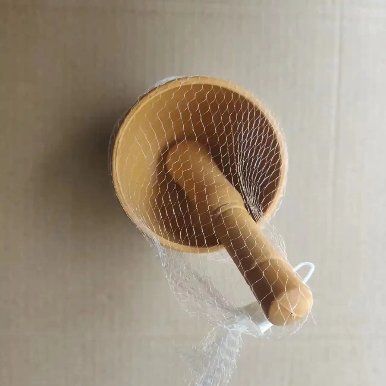 Plastic garlic jar, garlic mortar, sturdy and durable
