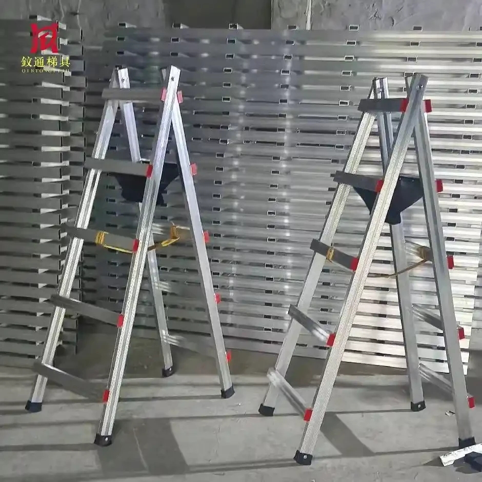 Aluminum alloy can be used as a movable ladder on both sides of the pedestrian ladder