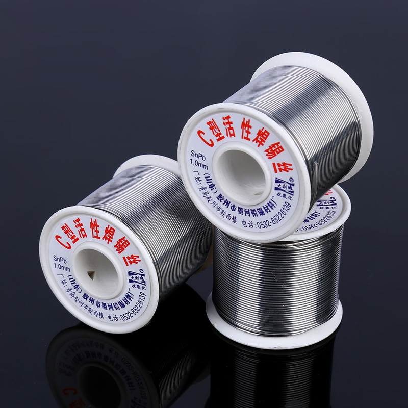 High purity solder wire 0.8mm containing rosin core solder wire, household stainless steel, no wash, low-temperature environmentally friendly solder