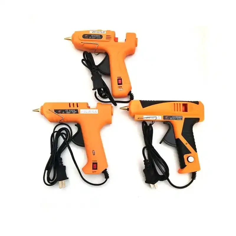 Jinhe A-type labor-saving glue gun hot melt glue gun hot melt glue stick handmade household modification universal with temperature control switch