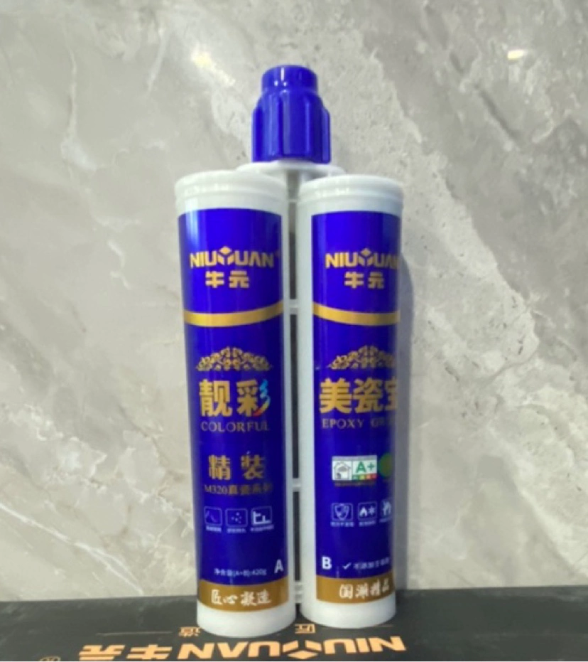 Niu Yuan Beauty Sewing Agent Niu Yuan Beautiful Color Porcelain Treasure 320 Beauty Sewing Agent Ceramic Tile Gap Filling, Waterproof, Mold proof, Environmental Protection, Ten Ring Certification