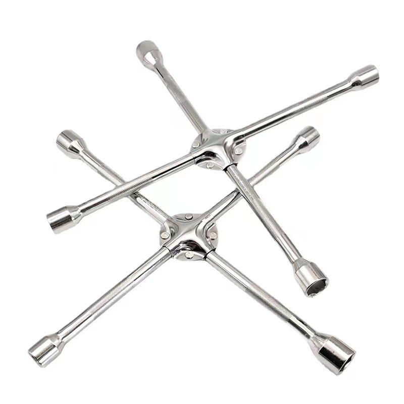 Haomai cross wrench tire changing tool multifunctional universal tire wrench socket for vehicles