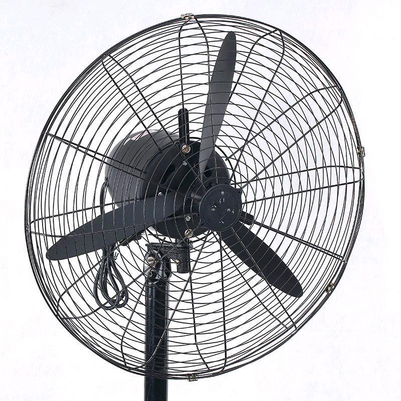 Industrial electric fan, powerful floor standing fan, high-power horn fan, commercial workshop, high wind force wall mounted