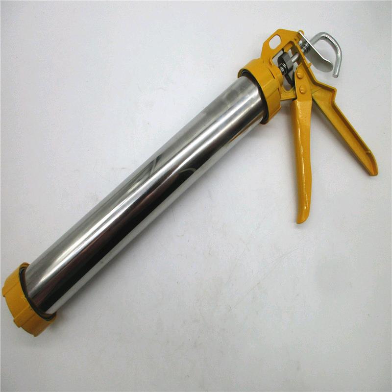 New stainless steel structural glue gun, thickened manual pressure glue gun, labor-saving soft glue gun, assisted soft packaging glue gun, soft glue gun