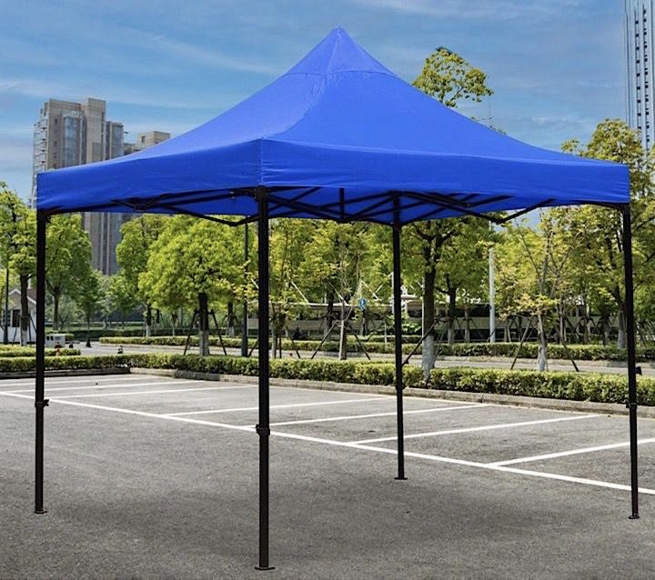 Outdoor tent, four legged rain shelter, sunshade, folding parking shed, retractable tent, large umbrella, stall, exhibition and sales