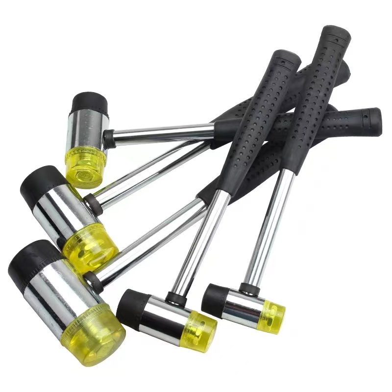 Haomai Rubber Installation Hammer Rubber Hammer Rubber Hammer Round Head Rubber Hammer