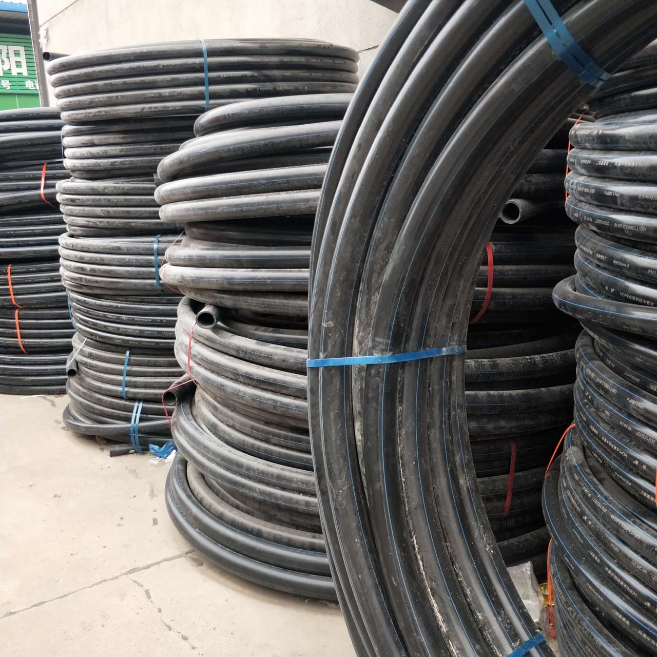 PE water supply pipe, irrigation pipe, tap water pipe, PE threading pipe