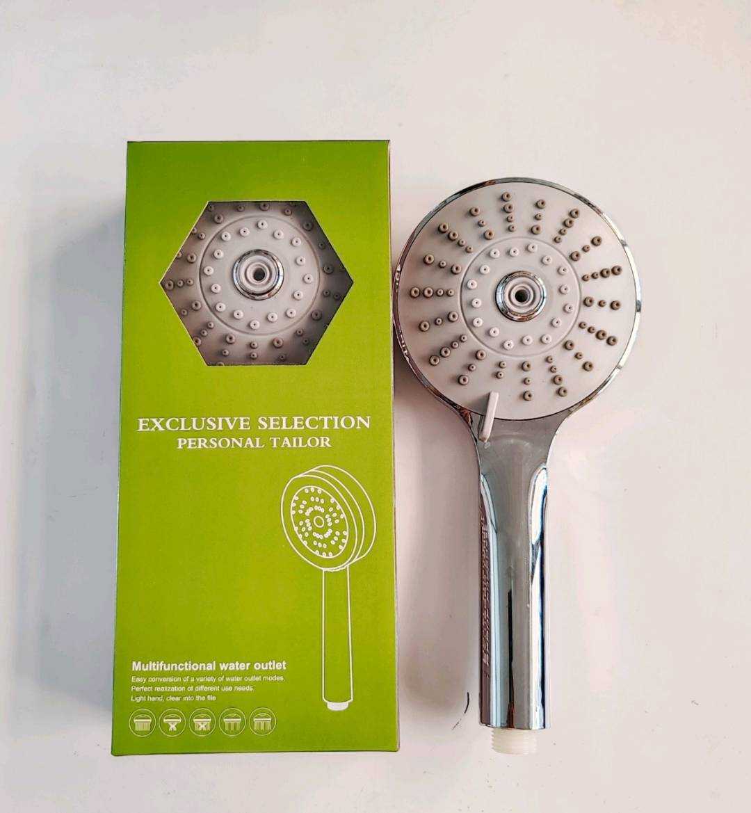 Easy to remove dirt, 12cm large panel box, large panel shower, pressurized showerhead, showerhead, household shower, pressurized water heater, large panel shower, flower drying head