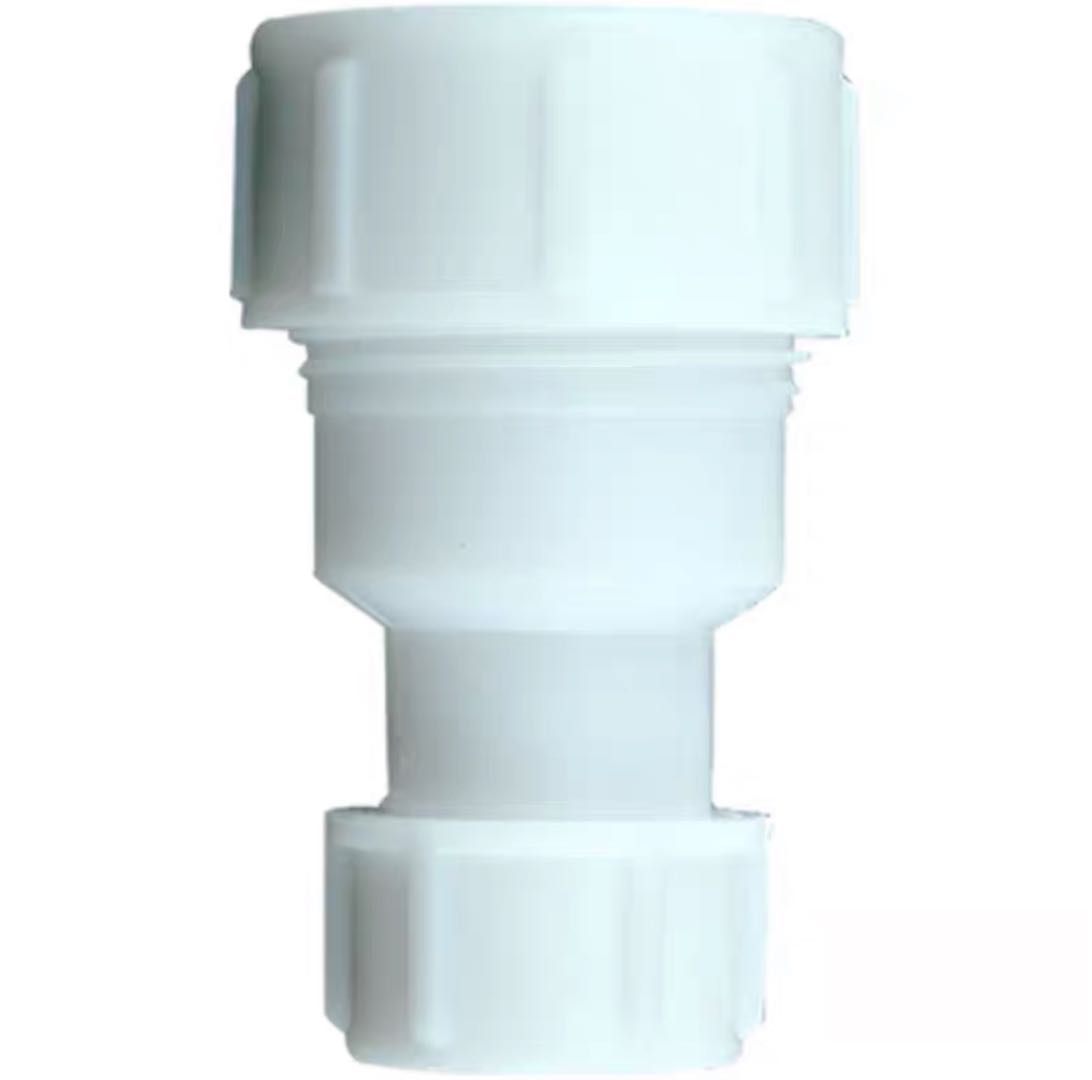 White quick connect water pipe PE pipe joint quick coupling tap water diameter direct quick connect 4 minutes to 1 inch accessory