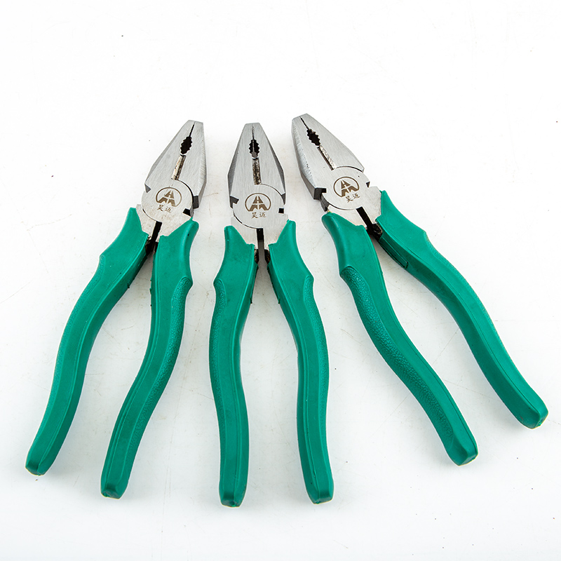 Haomai 24200098 all green steel wire pliers, tiger pliers, electrician specific pliers, multifunctional steel wire pliers
