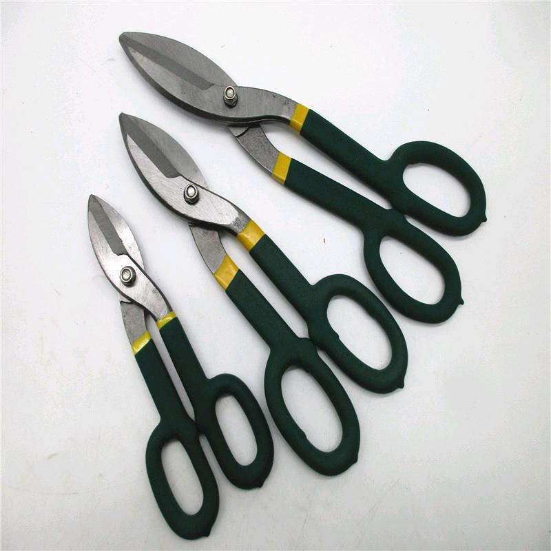 Source Factory American style sheet metal scissors, 8-inch, 10 inch, 12 inch, stainless steel scissors, sheet metal scissors, manual hardware tools