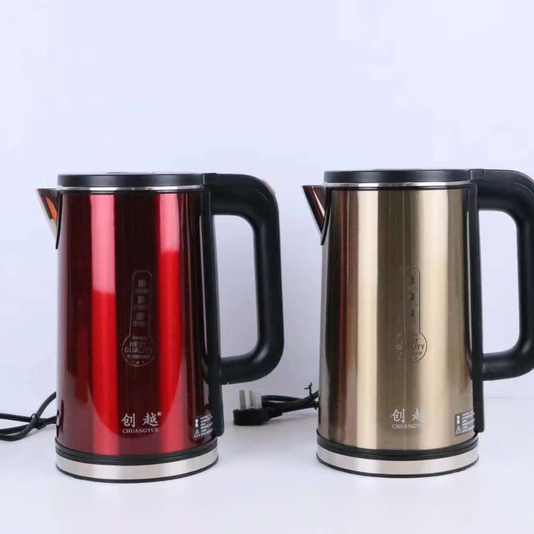Chuangyue electric kettle, fast burning kettle, insulation large capacity electric kettle, stainless steel kettle, household automatic power-off