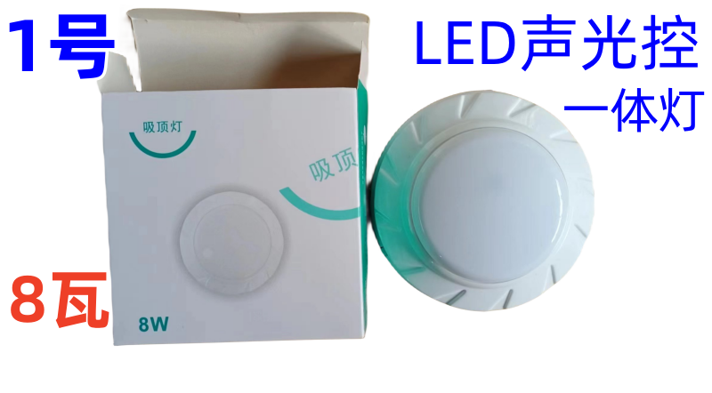Intelligent LED sound light controlled radar, human body induction light, balcony ceiling light, corridor, staircase, night time sound controlled light