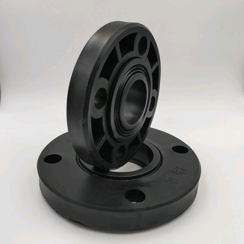 PE socket flange+flange root all plastic flange (sleeve) water pipe joint hot melt
