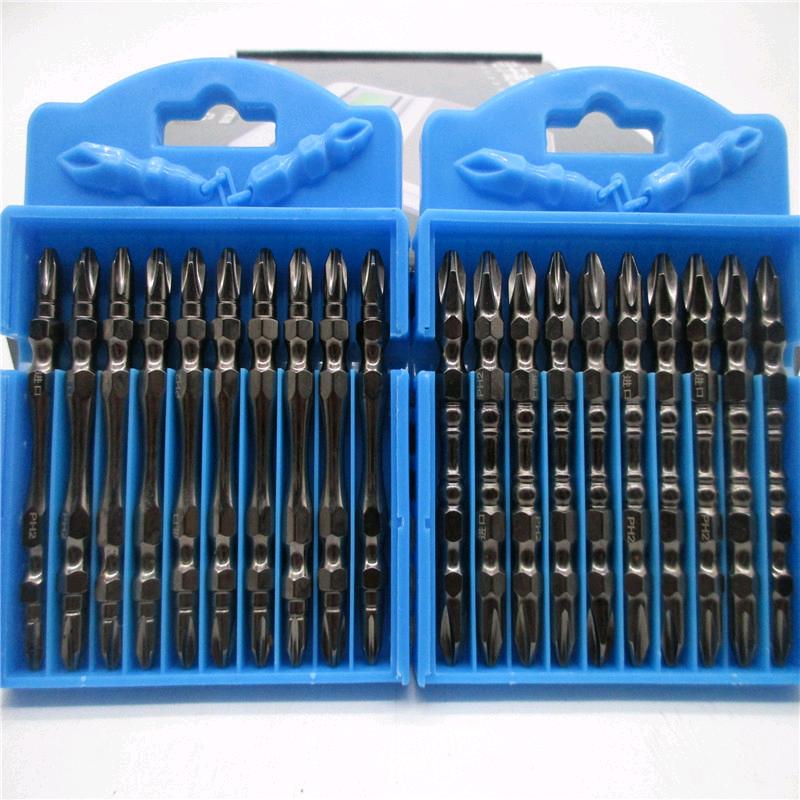 Source manufacturer direct sales magnetic gun black electric screwdriver head magnetic ring double cross screwdriver head electric drill electric screwdriver head magnetic wind screwdriver head