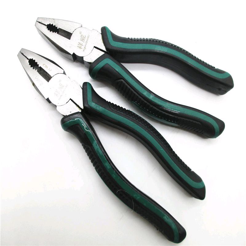 Wholesale Xiangwei Multi Energy Wire Pliers Hardware Tools Manual Flat Mouth 8-inch Tiger Pliers Multi Energy Wire Pliers Manual Pliers